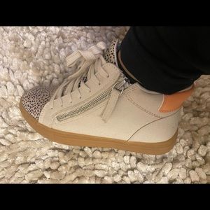 Cheetah print sneakers